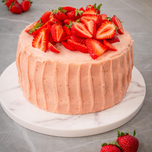 TORTA DE FRUTILLAS Y CREAM CHEESE