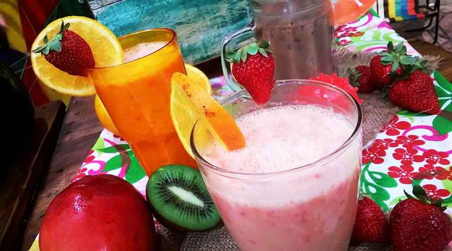 Licuado De Frutillas Con Leche Condensada Cocineros Argentinos