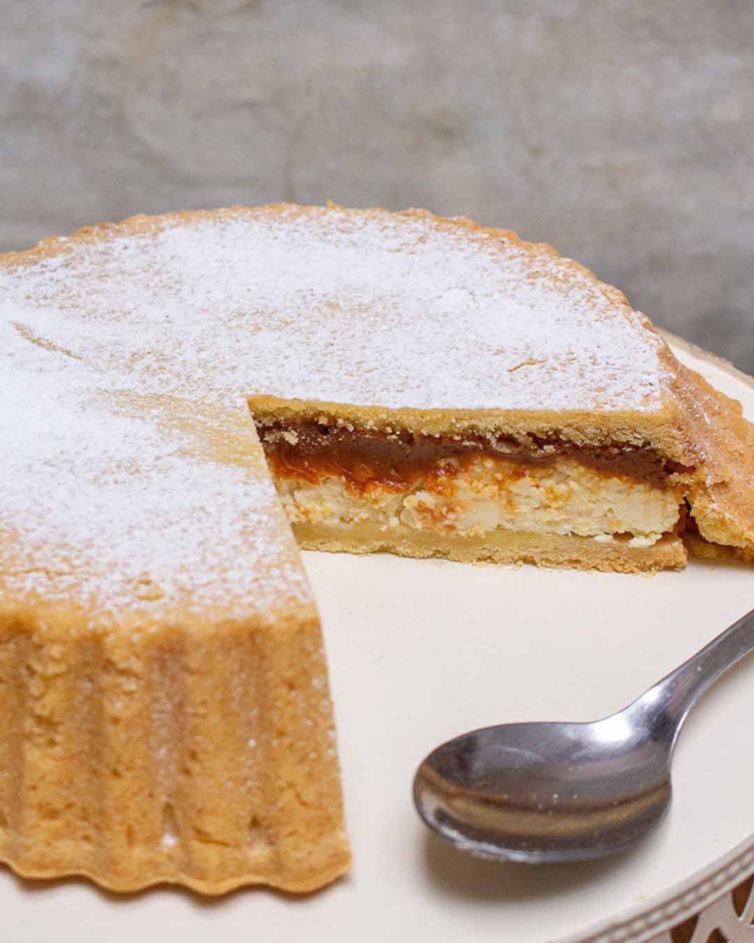 TORTA DE RICOTA Y DULCE DE LECHE Cocineros Argentinos