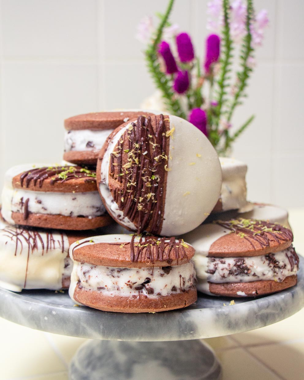 Alfajores Helados De Lim N Granizado Cocineros Argentinos