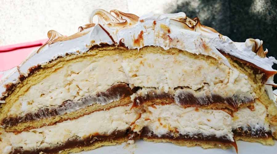 Torta Mereng N Helada De Dulce De Leche Cocineros Argentinos