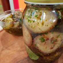 Berenjenas al escabeche