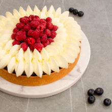 TARTA MERENGADA DE FRUTOS ROJOS