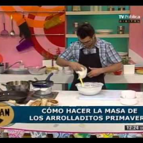 Arrolladitos primavera con masa súper económica