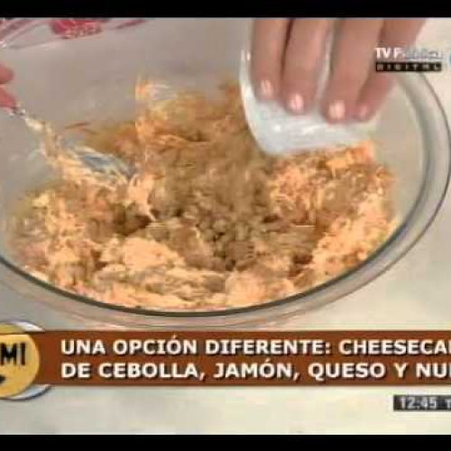 Cheesecake salado, una opción diferente