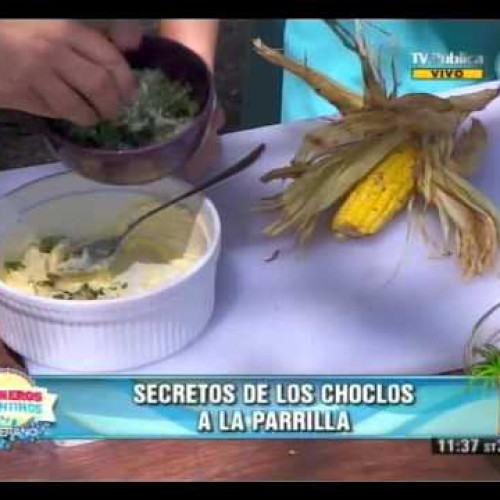 Choclos a la parrilla