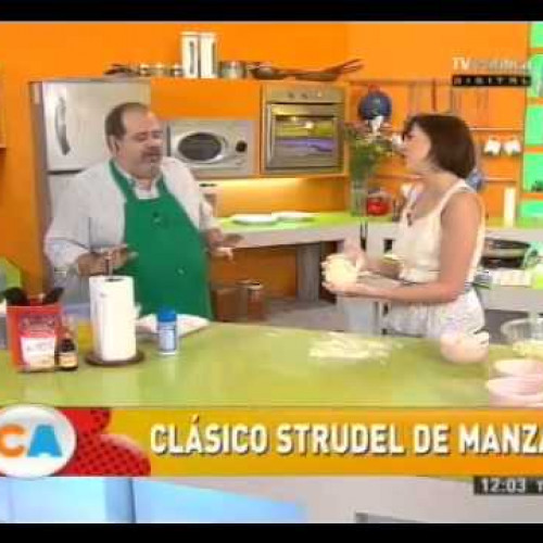 Clásico strudel de manzana