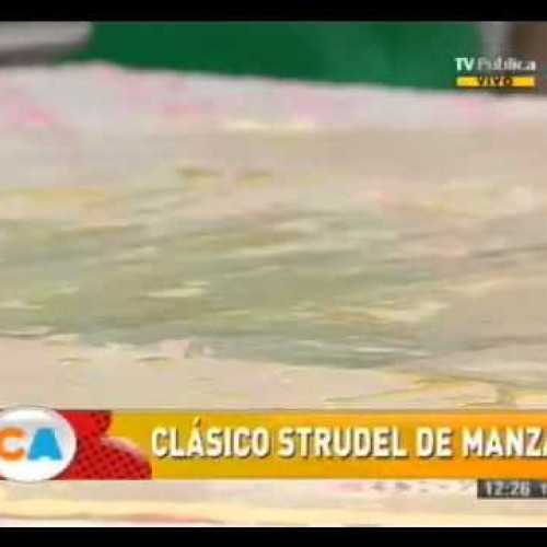 Clásico strudel de manzana