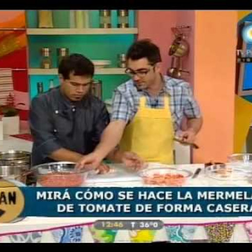 Deliciosa mermelada de tomate, ideal para tus tostadas