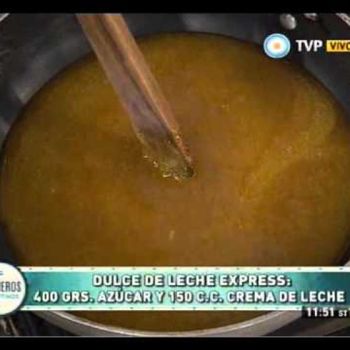 Dulce de leche rápido