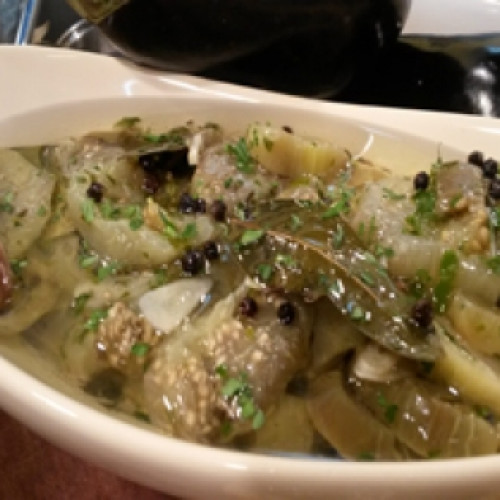 Escabeche de berenjenas