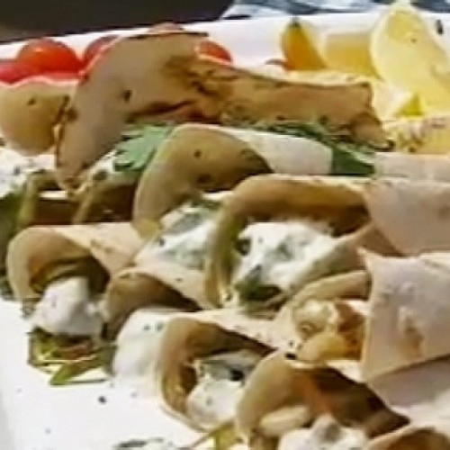 Fajitas de pollo y de carne