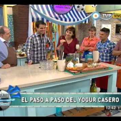 Granola casera y yogur casero