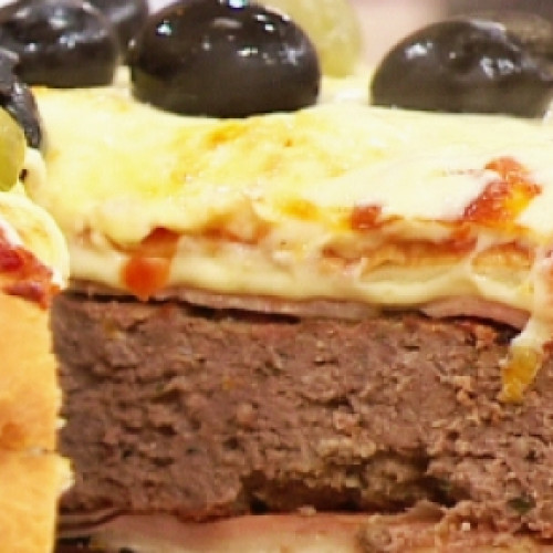 Hamburpizza con Georgina Barbarossa