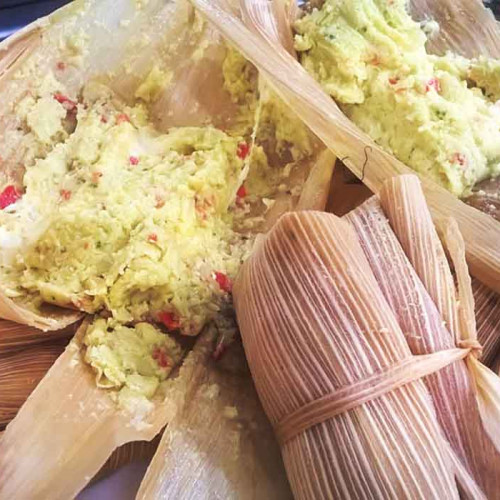 Humita en chala salteña