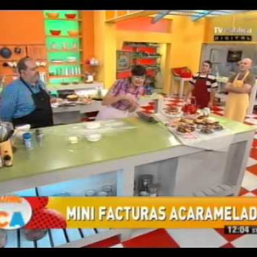 Mini facturas acarameladas