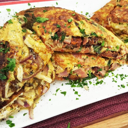 Omelettes caprese y sabayon por Julián Weich