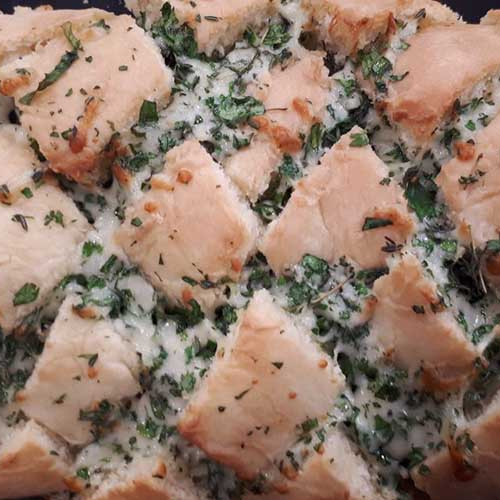 Pan relleno a la provenzal