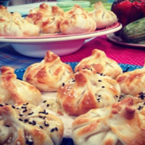 Paquetitos de tres gustos