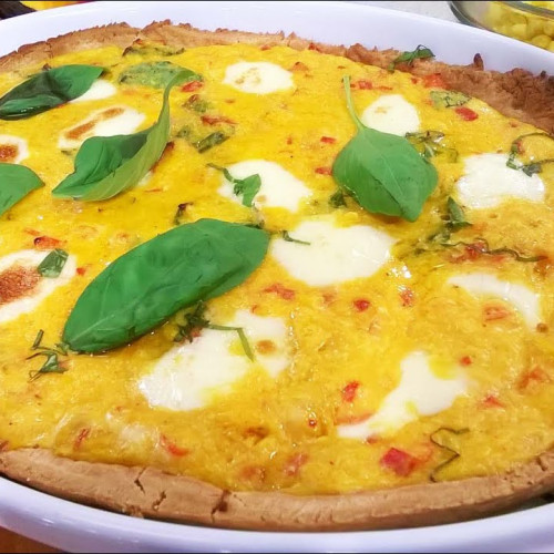 Pastel de choclo y calabaza en masa crocante