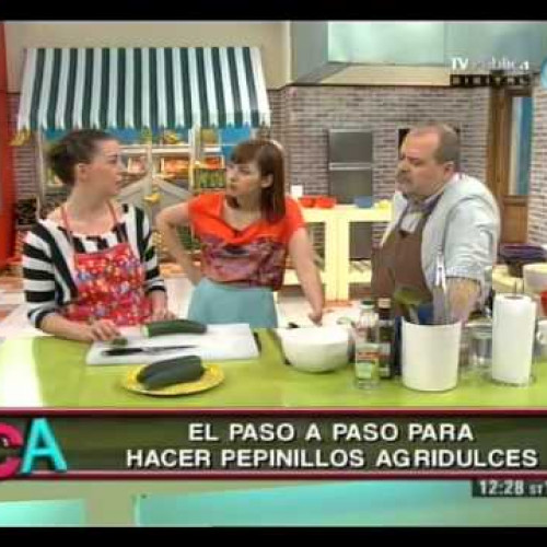 Pepinillos agridulces