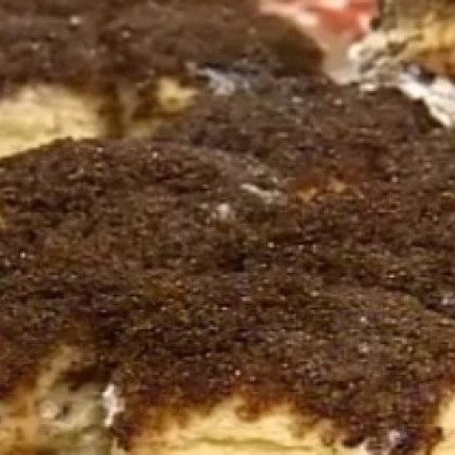 Preparación rica para tu tarde, clásicas tortitas negras