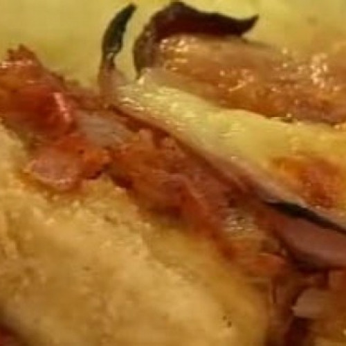 Recetas en 5 pasos: Súper milanesa de pollo a la napolitana.