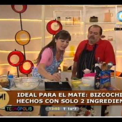 Recetas que se hacen solas: Bizcochitos, fideos sin amasar y mousse de frutilla.