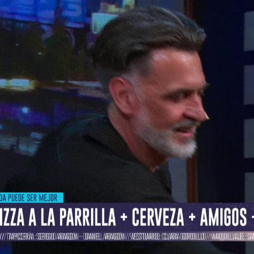 Show de pizzas a la parrilla