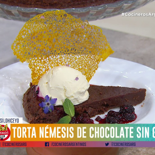 Torta nemesis de chocolate