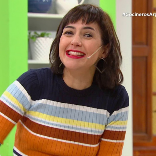 Pollo con tomates cherry y garbanzos