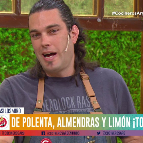 Torta de polenta, limón y almendras