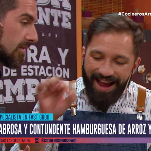 Hamburguesas de arroz y hongos