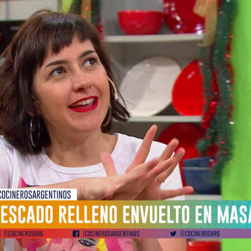 Pescado envuelto en masa