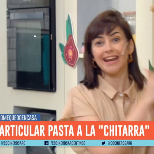 FIDEOS A LA CHITARRA CON SALSA