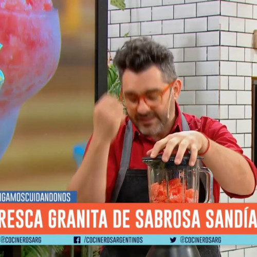 GRANITA DE CAFÉ  Y DE SANDIA