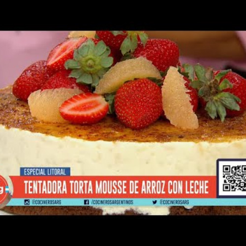 TORTA MOUSSE DE ARROZ CON LECHE