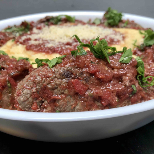 INVOLTINI DE CARNE CON POLENTA