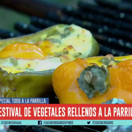 VEGETALES RELLENOS A LA PARRILLA