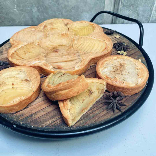 TARTA DE PERAS ESPECIADAS