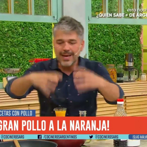 POLLO FRITO A LA NARANJA