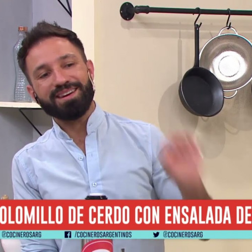 SOLOMILLO DE CERDO CON ENSALADA DE DURAZNO