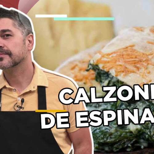 CALZONE DE ESPINACA Y QUESOS