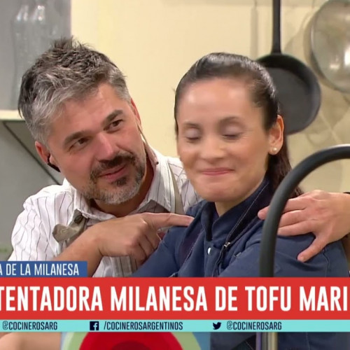 MILANESA DE CALABAZA Y BERENJENAS