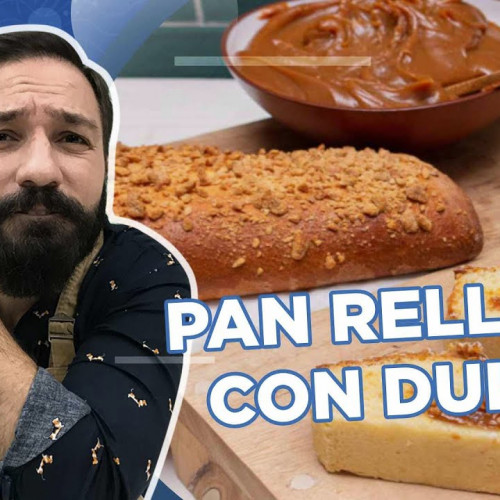 PAN DE LECHE CON DULCE DE LECHE Y MANÍ