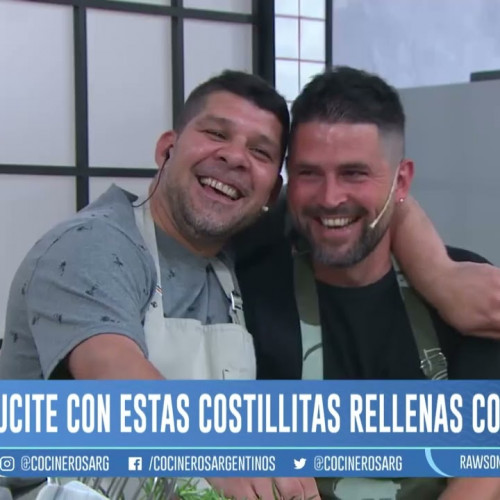 COSTILLITAS DE CERDO RELLENAS CON PURÉ