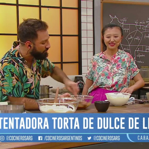 TORTA DE DULCE DE LECHE