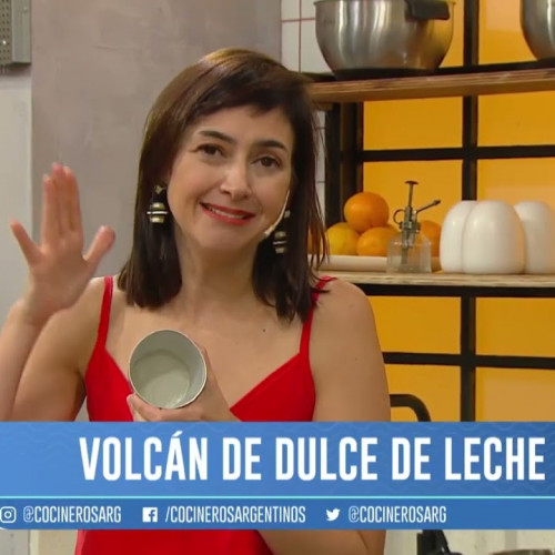 VOLCÁN DE DULCE DE LECHE CASERO