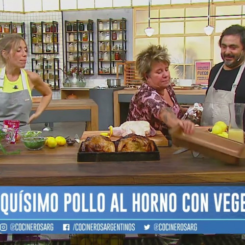 POLLO ENTERO AL HORNO