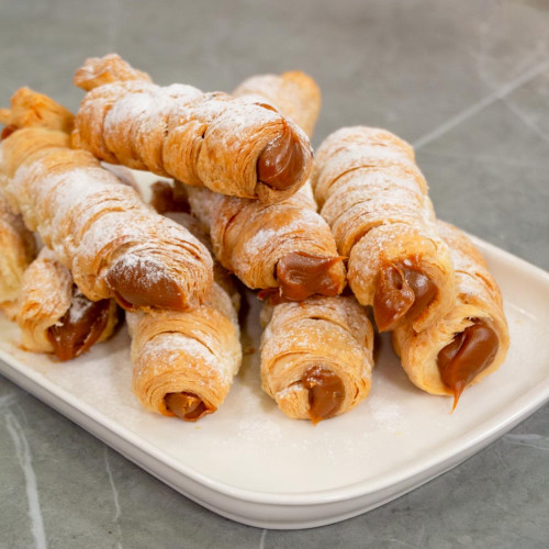 CAÑONCITOS RELLENOS DE DULCE DE LECHE